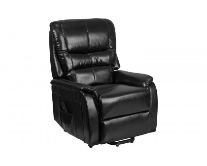 BLNK HERCULES Series LeatherSoft Remote Powered Lift Recliner for Elderly - Black