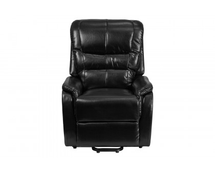 BLNK HERCULES Series LeatherSoft Remote Powered Lift Recliner for Elderly - Black