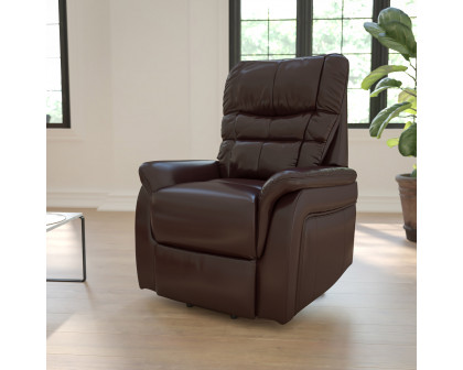 BLNK HERCULES Series LeatherSoft Remote Powered Lift Recliner for Elderly