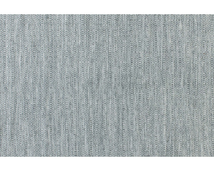 BLNK Abbott Hand Woven Indoor-Outdoor Diamond Pattern Area Rug - Gray, 5'W x 7'L