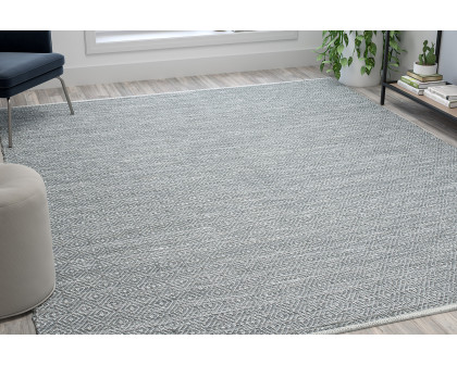 BLNK Abbott Hand Woven Indoor-Outdoor Diamond Pattern Area Rug