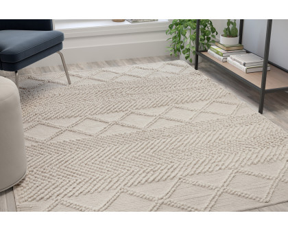 BLNK - Melissa Geometric Hand Woven Area Rug