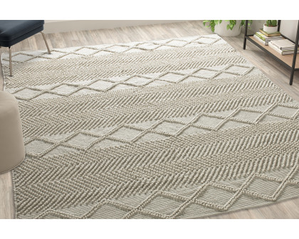 BLNK - Melissa Geometric Hand Woven Area Rug