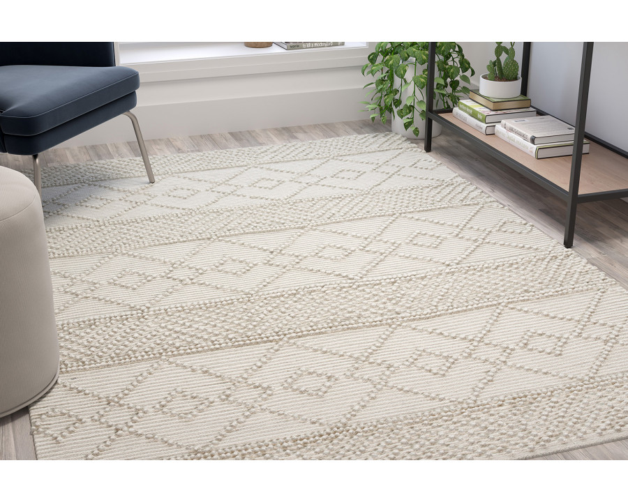 BLNK - Melissa Geometric Hand Woven Area Rug