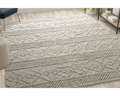 BLNK - Melissa Geometric Hand Woven Area Rug