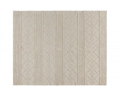 BLNK™ Melissa Geometric Hand Woven Area Rug - Ivory, 8'W x 10'L