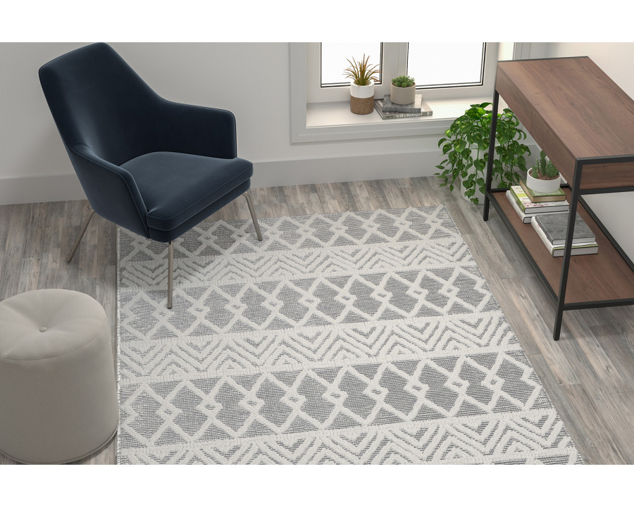 BLNK - Danna Geometric Indoor Hand Woven Area Rug