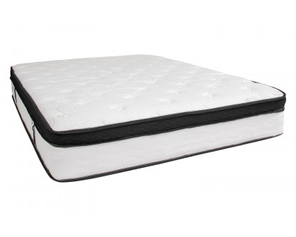 BLNK Capri Comfortable Sleep Memory Foam and Pocket Spring Mattress - Queen Size