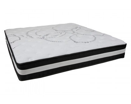 BLNK Capri Comfortable Sleep 12" Hybrid Pocket Spring Mattress - King Size