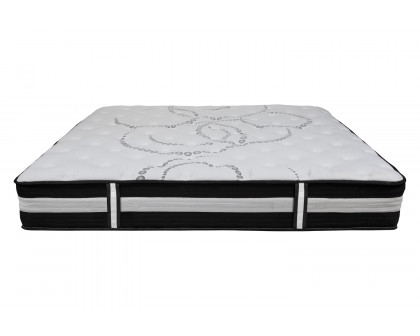 BLNK Capri Comfortable Sleep 12" Hybrid Pocket Spring Mattress - King Size