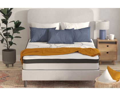 BLNK Capri Comfortable Sleep 10" Hybrid Pocket Spring Mattress - Queen Size