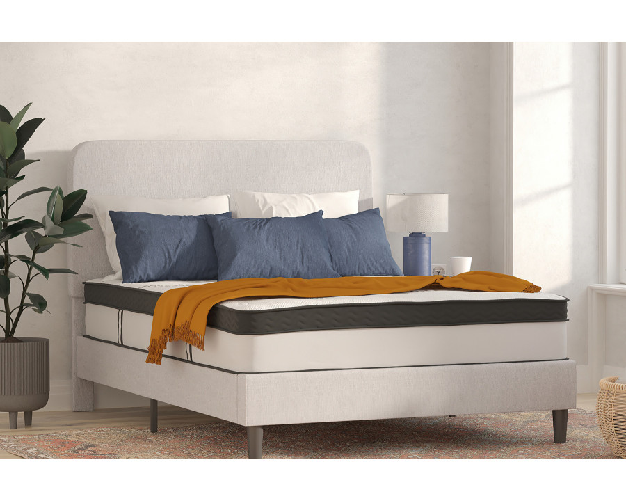 BLNK Capri Comfortable Sleep 12" Hybrid Pocket Spring Mattress - Queen Size