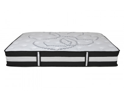 BLNK Capri Comfortable Sleep 12" Hybrid Pocket Spring Mattress - Queen Size