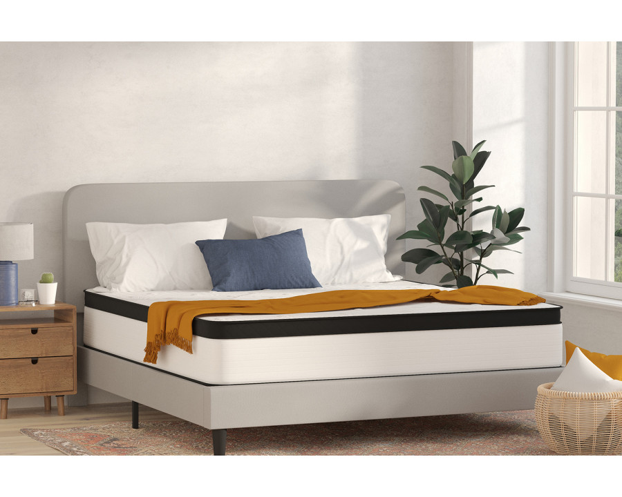 BLNK Capri Comfortable Sleep Firm 12" Hybrid Pocket Spring Mattress - King Size