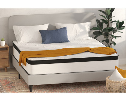 BLNK Capri Comfortable Sleep Firm 12" Hybrid Pocket Spring Mattress - King Size