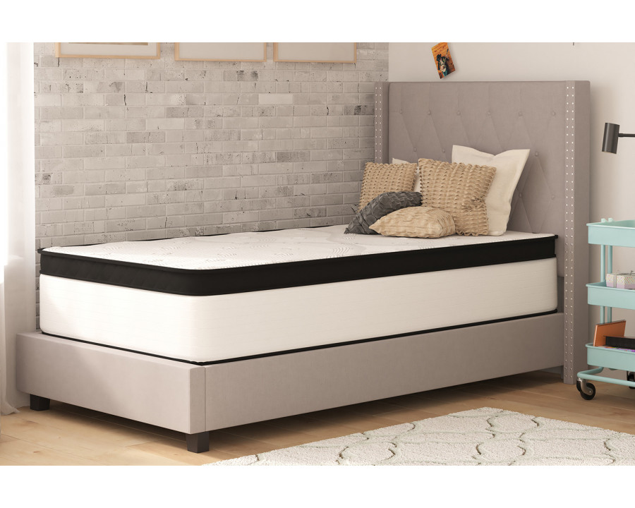 BLNK Capri Comfortable Sleep Firm 12" Hybrid Pocket Spring Mattress