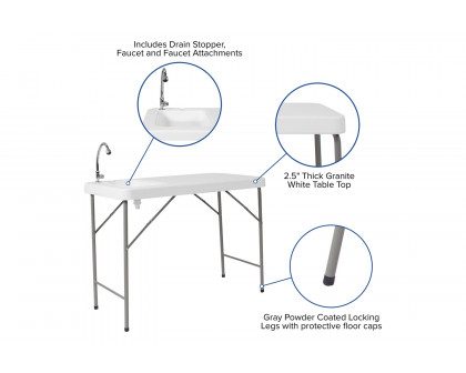 BLNK - Wesley Outdoor Portable Fish Cleaning Table