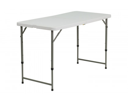 BLNK - Elon Plastic Adjustable Bi-Fold Folding Table