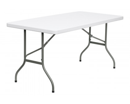 BLNK™ Elon Plastic Folding Table - 5'L