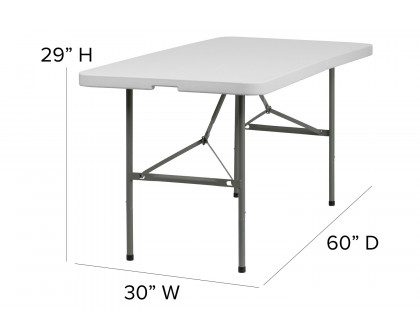 BLNK - Elon Plastic Bi-Fold Folding Table