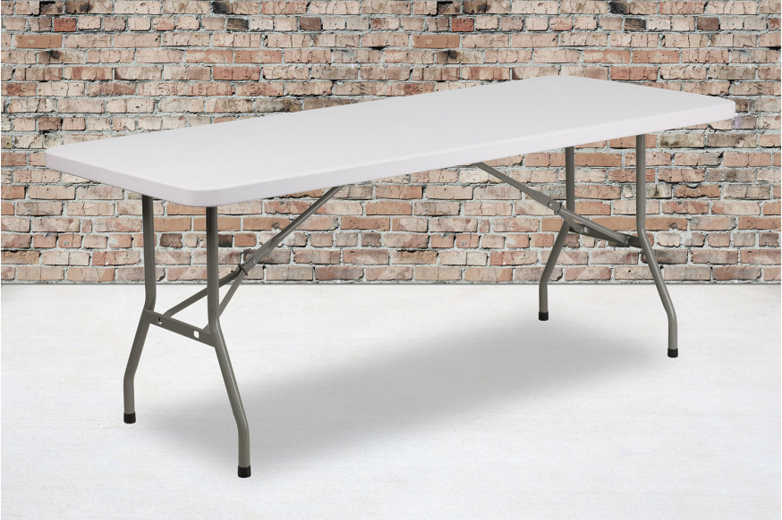 BLNK™ Elon Plastic Folding Table - 6'L