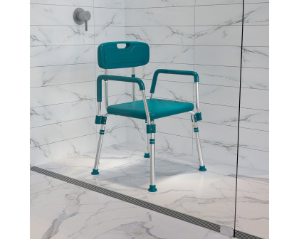 BLNK - HERCULES Series Medical Adjustable Bath and Shower Chair with Quick Release Back and Arms