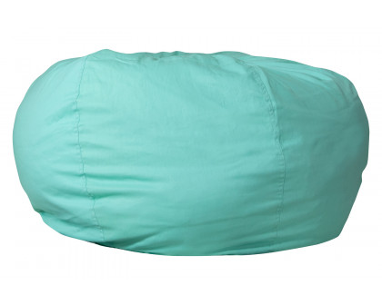 BLNK Duncan Oversized Refillable Bean Bag Chair for All Ages - Solid Mint Green