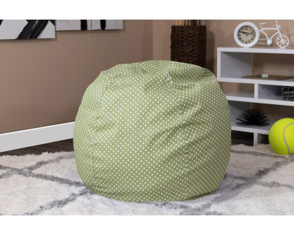 BLNK Dillon Small Refillable Bean Bag Chair for Kids and Teens