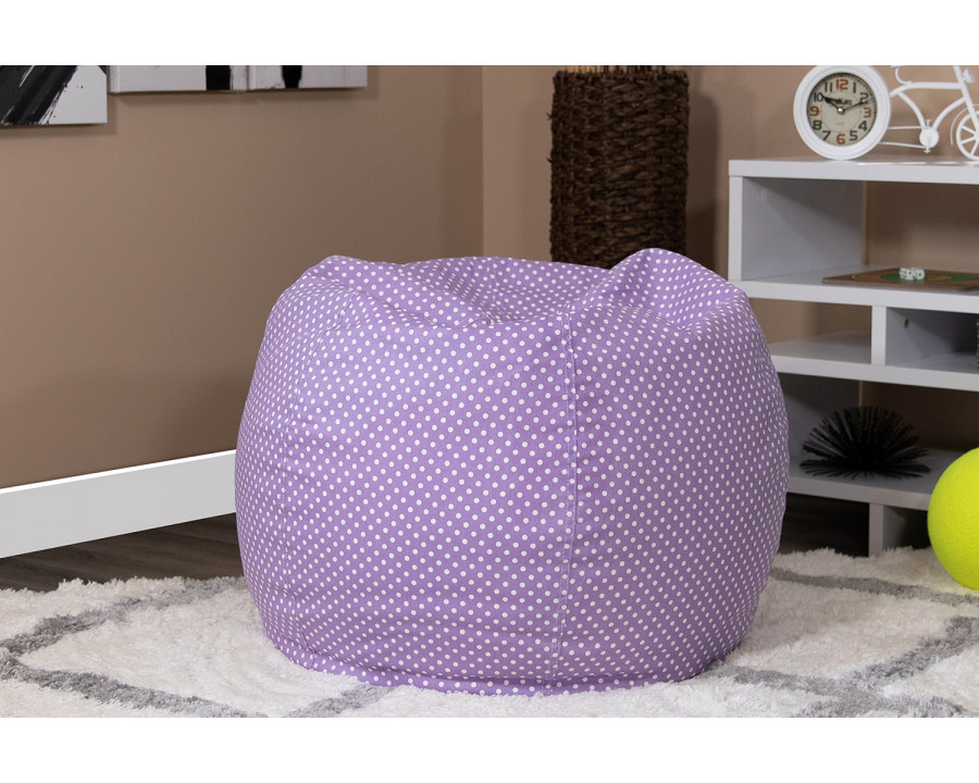 BLNK Dillon Small Refillable Bean Bag Chair for Kids and Teens