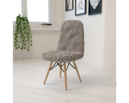 BLNK Calvin Shaggy Dog Accent Chair