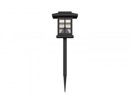 BLNK - Halsey Black Lantern Style LED Solar Lights 8 Pack