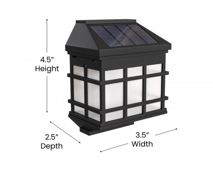 BLNK - Holder Wall Mount LED Solar Lights 6 Pack