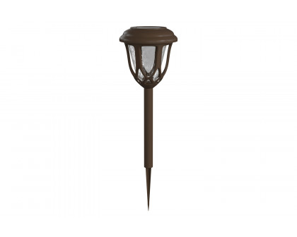 BLNK - Hess Brown Tulip Design LED Solar Lights 8 Pack