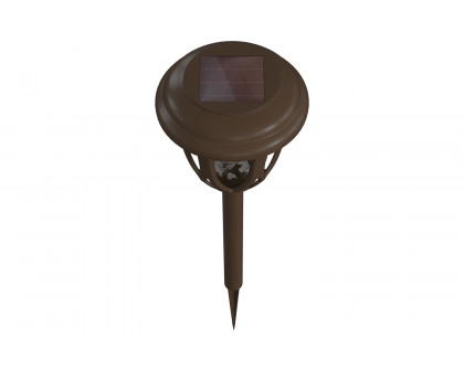 BLNK - Hess Brown Tulip Design LED Solar Lights 8 Pack