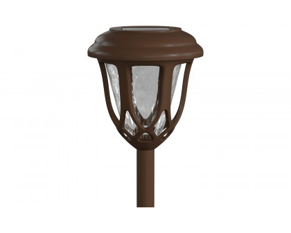 BLNK - Hess Brown Tulip Design LED Solar Lights 8 Pack