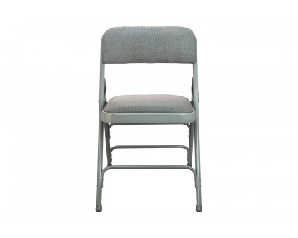 BLNK Advantage Padded Metal Folding Chair - Gray