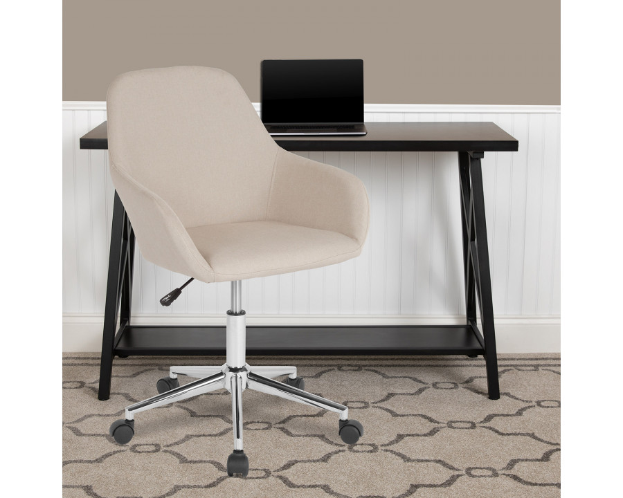 BLNK Cortana Fabric Home and Office Mid-Back Chair