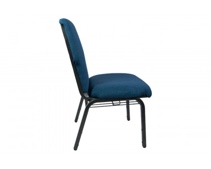 BLNK™ Advantage Discount Church Chair - Navy, 21"W