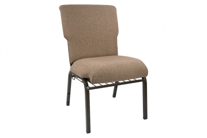 BLNK™ Advantage Discount Church Chair - Mixed Tan, 21"W