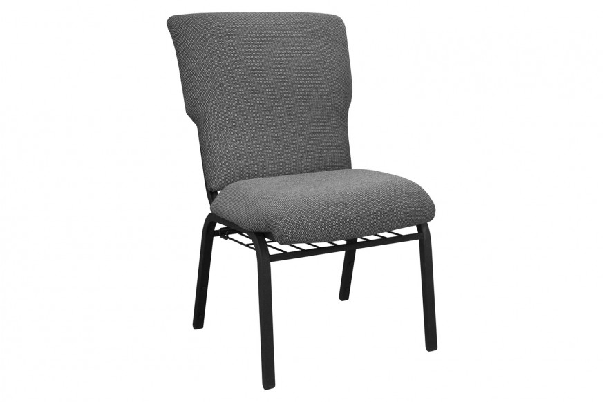 BLNK™ Advantage Discount Church Chair - Black Marble, 21"W