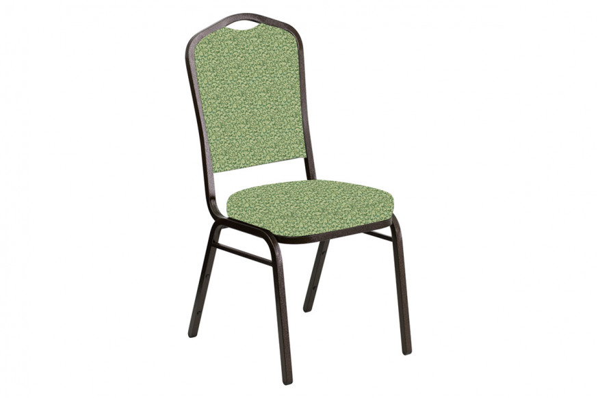 BLNK™ Crown Back Banquet Chair in Lancaster with Gold Vein Frame - Sage