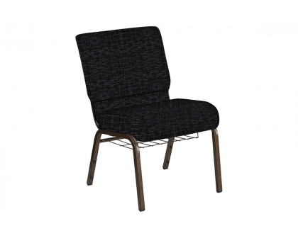 BLNK Church Chair in Amaze with Gold Vein Frame