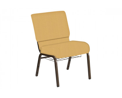 BLNK Church Chair in Fiji with Gold Vein Frame