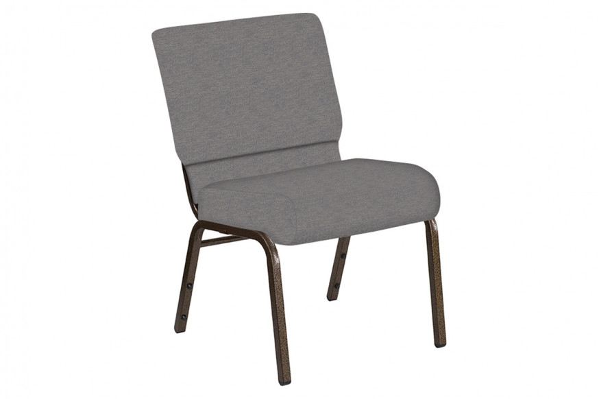 BLNK™ Church Chair in Ravine with Gold Vein Frame - Granite, 21"W