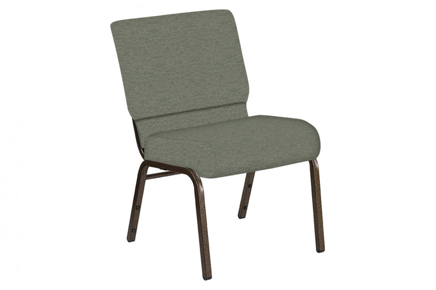 BLNK™ Church Chair in Ravine with Gold Vein Frame - Thyme, 21"W