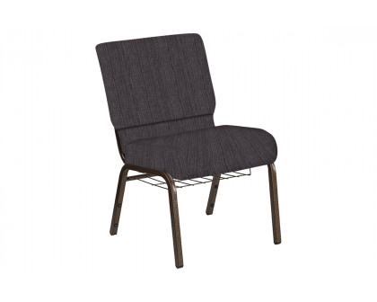 BLNK Church Chair in Sammie Joe with Gold Vein Frame