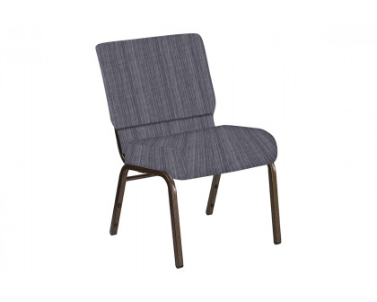 BLNK Church Chair in Sammie Joe with Gold Vein Frame