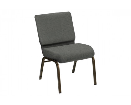 BLNK - HERCULES Series Church Chair in Shire with Gold Vein Frame