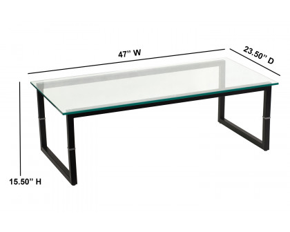 BLNK - Hobbs Glass Coffee Table