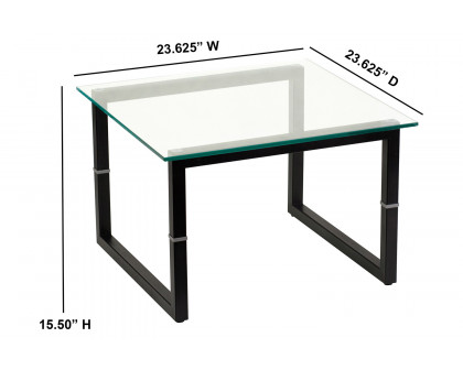 BLNK - Inman Glass End Table